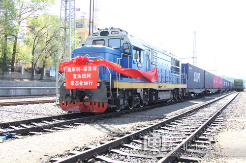 莫斯科至綏芬河直達貨運班列常態化開行